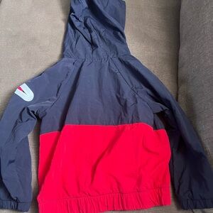 Reebok Kids Raincoat - Navy and Red